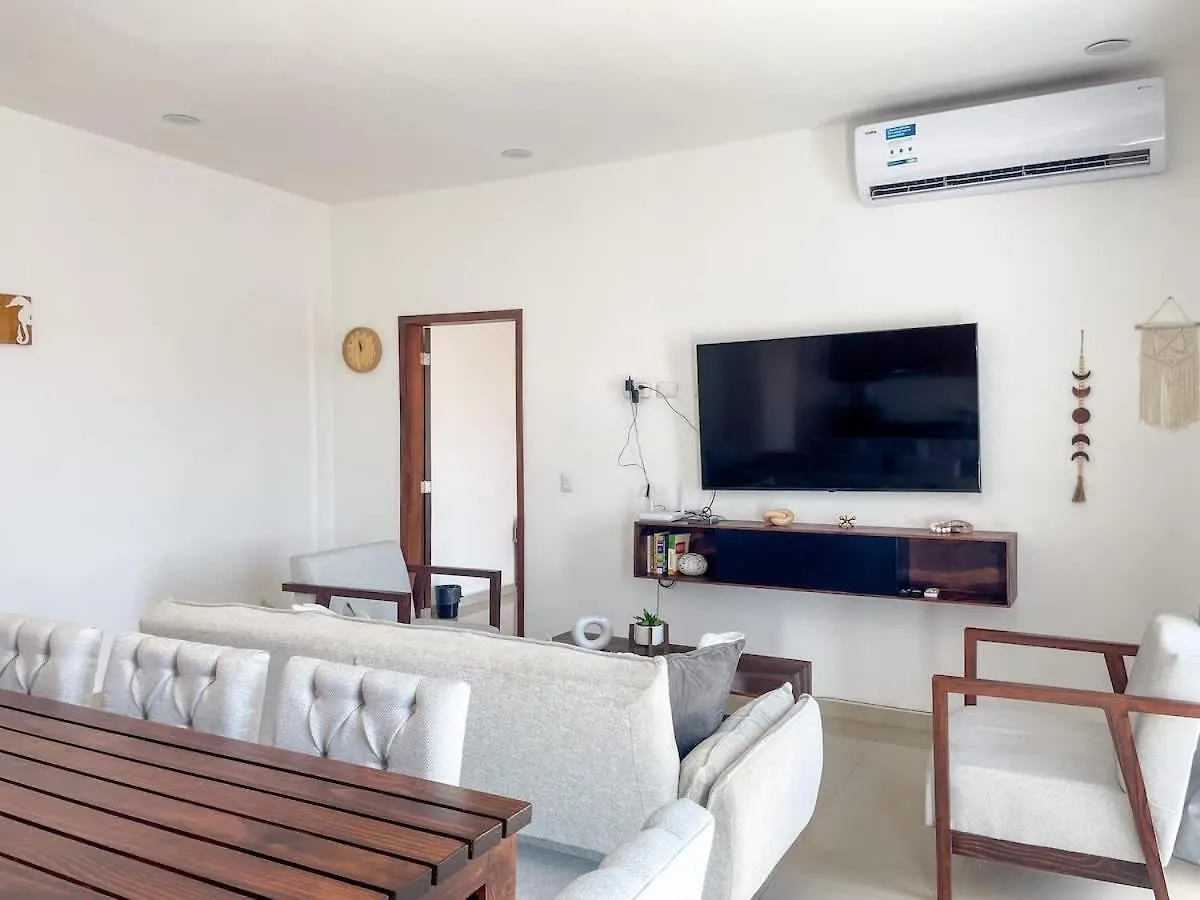 Bello Departamento A 3 Cuadras De La Playa - Flaminguito Mazatlán Casa de Férias